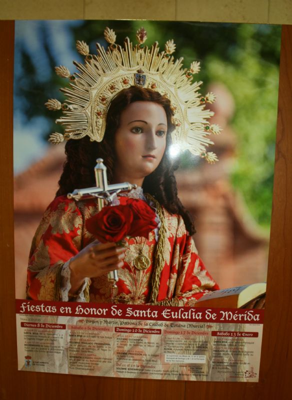 Vdeo. Se presenta el programa de actos religiosos de las prximas fiestas patronales de Santa Eulalia de Mrida