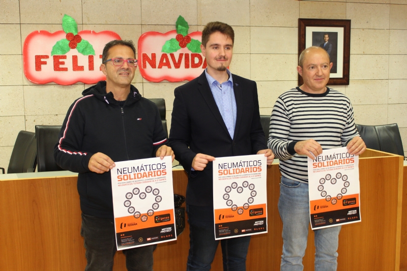 La empresa local Neumticos Totana lanza por segundo ao consecutivo la campaa Neumticos solidarios, a beneficio de la Asociacin de Enfermedades Raras DGenes
