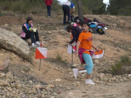 LA SEGUNDA JORNADA DEL CAMPEONATO REGIONAL ESCOLAR DE ORIENTACIN, QUE SE DESARROLL EN LA SIERRA DE LA MUELA DE ALHAMA, CONT CON LA PARTICIPACIN DE 20 ESCOLARES DE TOTANA