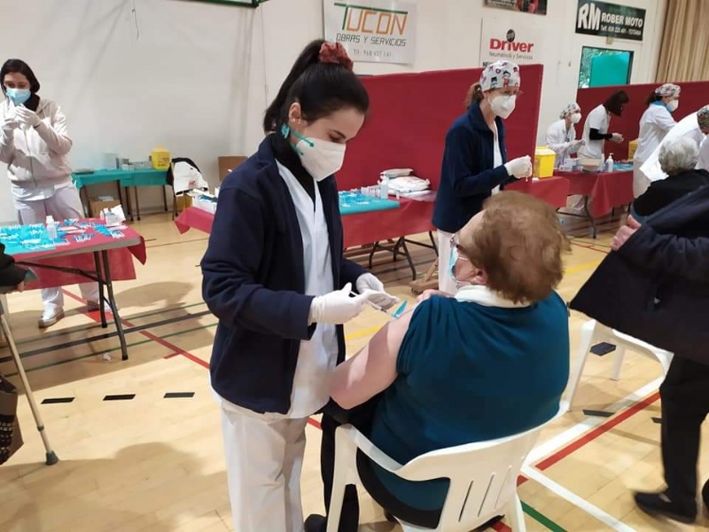 Salud Pblica anuncia la vacunacin de las personas mayores de 70 aos en la ciudad de Lorca durante la prxima semana