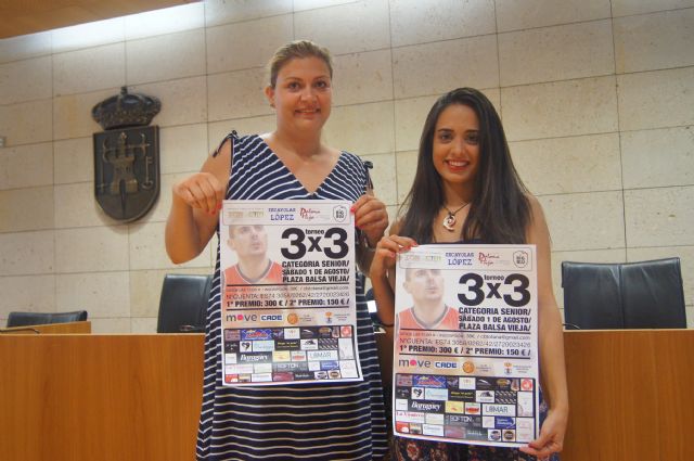 La plaza de la Balsa Vieja acogerá el sábado, 1 de agosto, el I Torneo 3x3 de Baloncesto, en categoría senior, con premios para los dos primeros clasificados