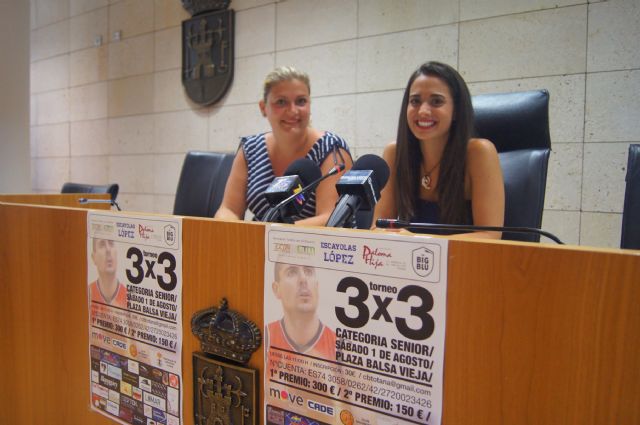 La plaza de la Balsa Vieja acogerá el sábado, 1 de agosto, el I Torneo 3x3 de Baloncesto, en categoría senior, con premios para los dos primeros clasificados