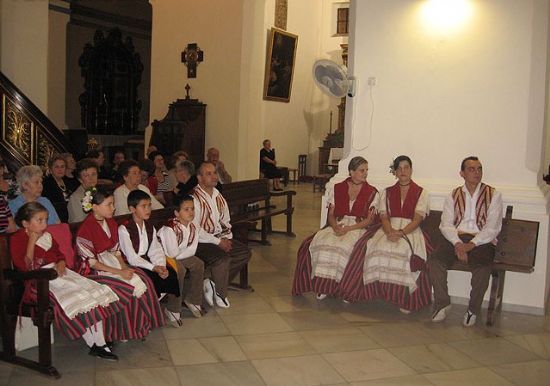 AUTORIDADES LOCALES ASISTEN A LA MISA HUERTANA Y II EXPOSICIN DE TRAJES Y ANTIGEDADES TPICAS REGIONALES MURCIANOS
