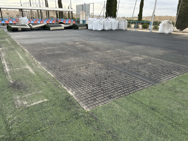 Se adquiere un nuevo marcador digital para el campo de ftbol 1 de la Ciudad Deportiva Valverde Reina