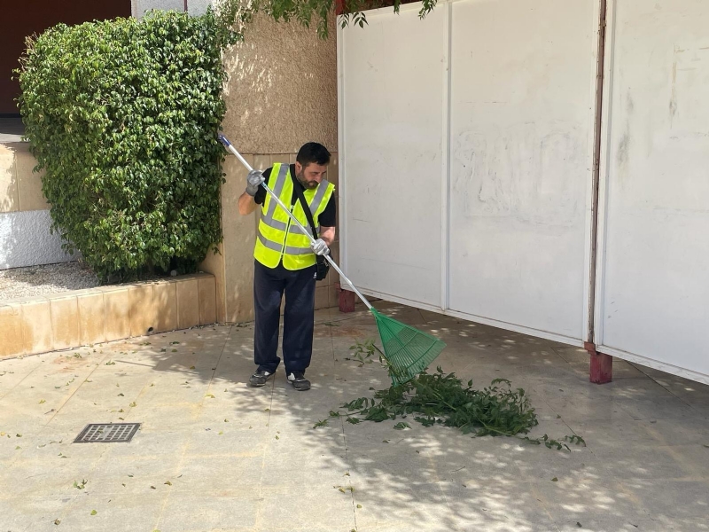 Adjudican el contrato para acometer el plan de choque de trabajos de podas y mejoras de jardinera en los parques y zonas verdes de Totana