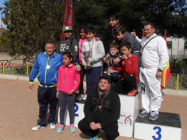 El CEIP "Santiago" de Totana se proclamó campeón en la Final Regional de Petanca de Deporte Escolar, celebrada en Alguazas
