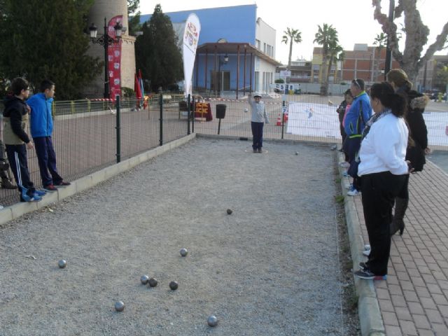 El CEIP "Santiago" de Totana se proclamó campeón en la Final Regional de Petanca de Deporte Escolar, celebrada en Alguazas