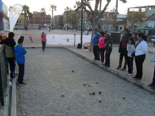 El CEIP "Santiago" de Totana se proclamó campeón en la Final Regional de Petanca de Deporte Escolar, celebrada en Alguazas