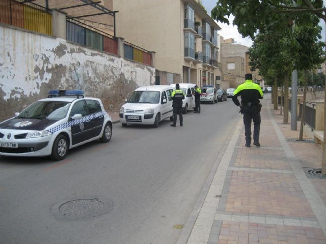 La Polica Local de Totana se suma a la campaa especial de la DGT de seguridad vial vigilar los vehculos de transporte laboral