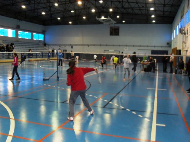 La Final Regional de Bádminton de Deporte Escolar, celebrada en las Torres de Cotillas, tuvo representación totanera con los centros de enseñanza "Juan de la Cierva" y "Reina Sofía"