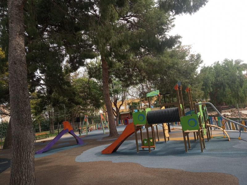 Se reabre a partir de maana la zona de juegos infantiles del Parque Municipal 