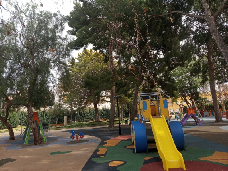 Se reabre a partir de maana la zona de juegos infantiles del Parque Municipal 