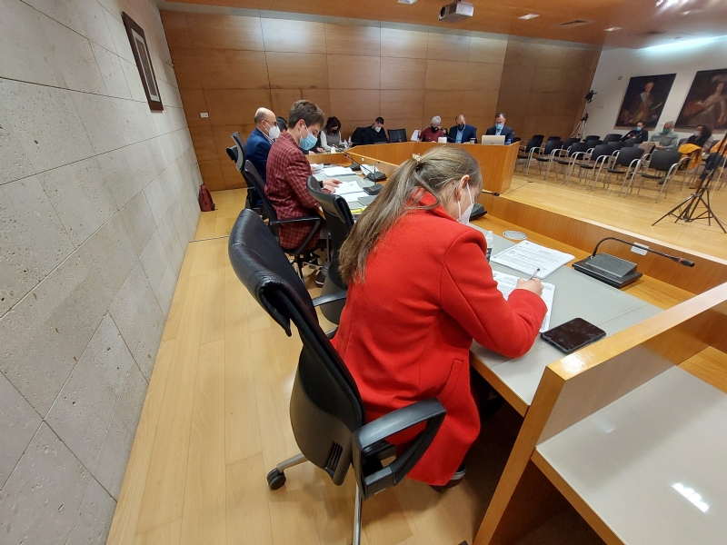 Se da cuenta en la sesin plenaria de la dedicacin exclusiva de la nueva concejala Marta Sobejano, y de la incorporacin del edil Victor Balsas como concejal no adscrito