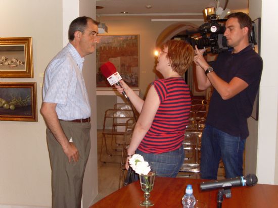 ANTONIO LORCA CÁNOVAS "EL POETA", USUARIO DEL SERVICIO MUNICIPAL DE APOYO PSICOSOCIAL DE TOTANA, PRESENTA ALGUNOS DE SUS MEJORES POEMAS EN EL MUSEO RAMÓN GAYA DE LA CAPITAL MURCIANA