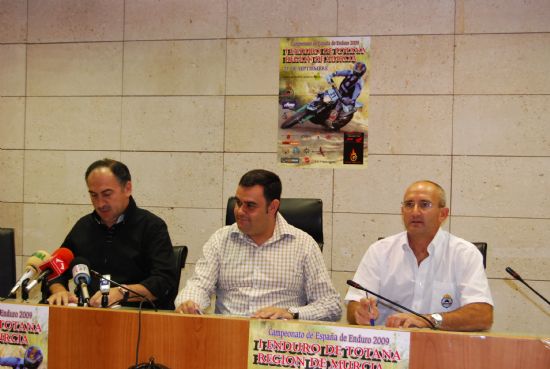 TOTANA ACOGERÁ LA ÚLTIMA PRUEBA DE MOTOCICLISMO DEL "CAMPEONATO DE ESPAÑA DE ENDURO", QUE SE CELEBRARÁ DURANTE ESTE FIN DE SEMANA, CON LA PARTICIPACIÓN DE MÁS DE 200 PILOTOS DE PRIMER ORDEN NACIONAL E INTERNACIONAL