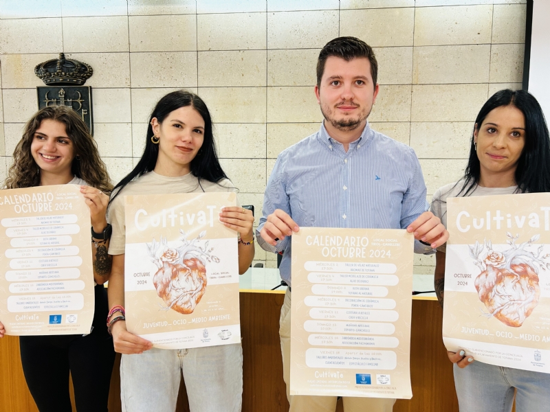 La Asociación Semilla Urbana promueve el proyecto "Cultívate" con la organización de numerosas actividades juveniles en octubre de ocio y medio ambiente