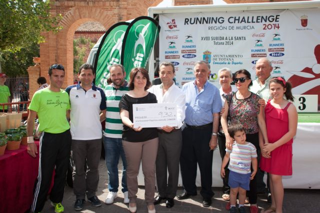 Totana estar presente en la Running Challenge2015 organizada por la Federacin de Atletismo de la Regin de Murcia, con la XIX Subida a La Santa que se celebrar el 17 de mayo