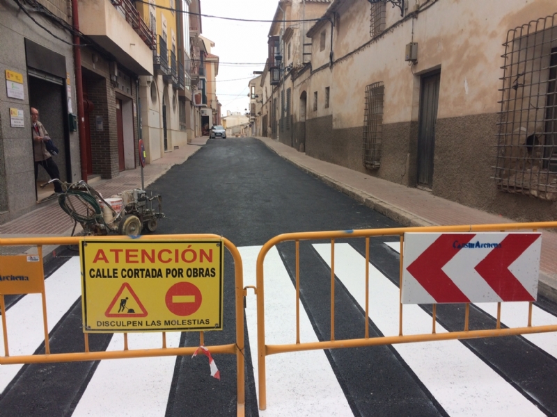 Se abre al trfico este fin de semana la calle Cnovas del Castillo despus de las importantes obras de mejora; y arrancan ya las de la Caada Zamora 