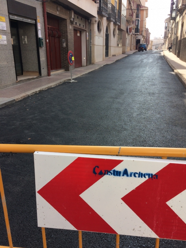 Se abre al trfico este fin de semana la calle Cnovas del Castillo despus de las importantes obras de mejora; y arrancan ya las de la Caada Zamora 
