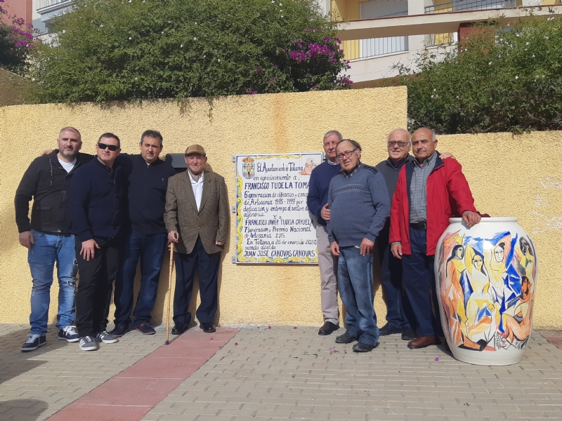 Vdeo. Realizan un homenaje a la familia de alfareros Tudela que, en la actualidad, representa la sptima generacin de artesanos dedicada a este oficio en Totana 