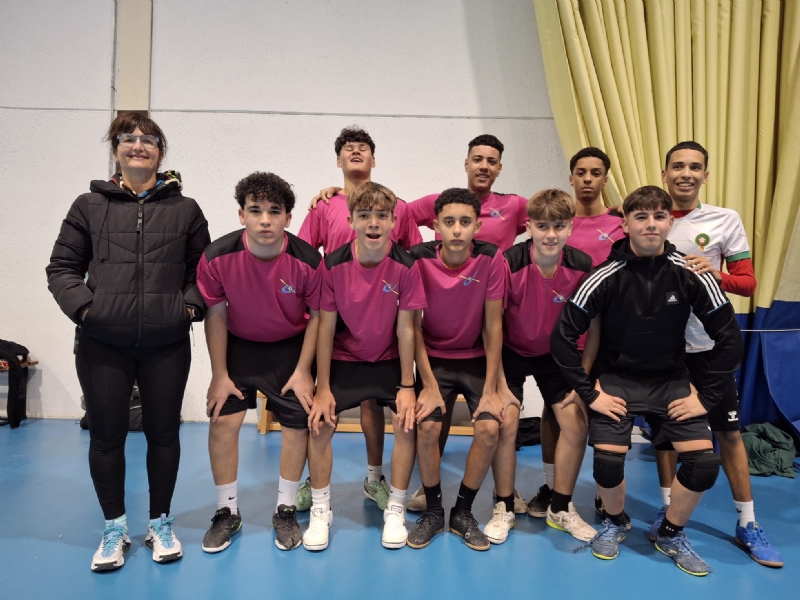 La Concejal&iacute;a de Deportes organiza la Fase Local Escolar de F&uacute;tbol Sala en las categor&iacute;as infantil y cadete, en el que participaron tres centros de Educaci&oacute;n Secundaria