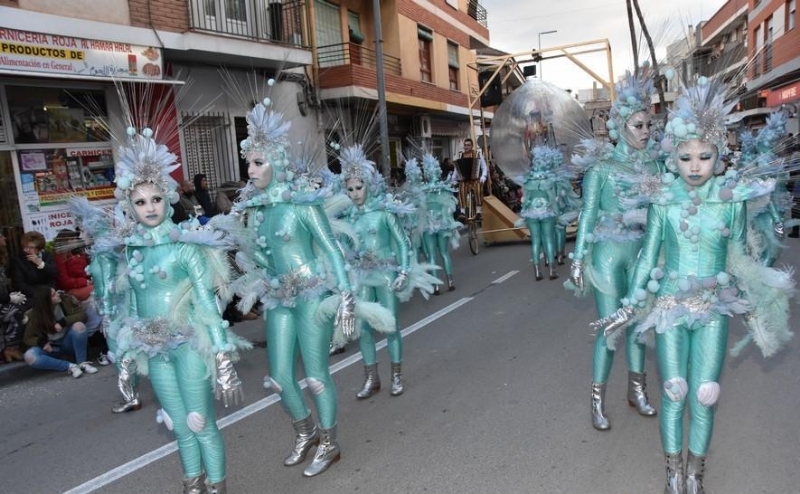 Este prximo fin de semana se celebran los principales desfiles del Carnaval de adultos e infantil, con peas y colegios de Totana