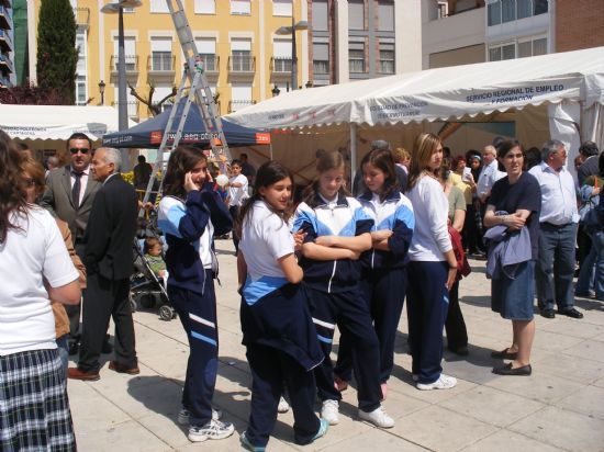 SE INAUGURA LA I FERIA DE EMPLEO, SEGURIDAD, Y SALUD LABORAL DE TOTANA COMO PUNTO DE ENCUENTRO PARA SENSIBILIZAR EN ESTA MATERIA A TRABAJADORES, EMPRESARIOS Y JVENES DE LA REGIN