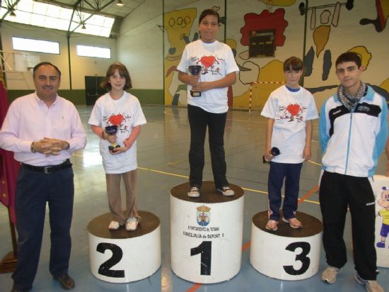 LA CONCEJALÍA DE DEPORTES ORGANIZA UN TORNEO ESCOLAR DE BÁDMINTON, ENMARCADO EN EL PROGRAMA DE DEPORTE ESCOLAR, QUE CONTÓ CON LA PARTICIPACIÓN DE 80 ESCOLARES DE LOS CENTROS DE ENSEÑANZA DE TOTANA