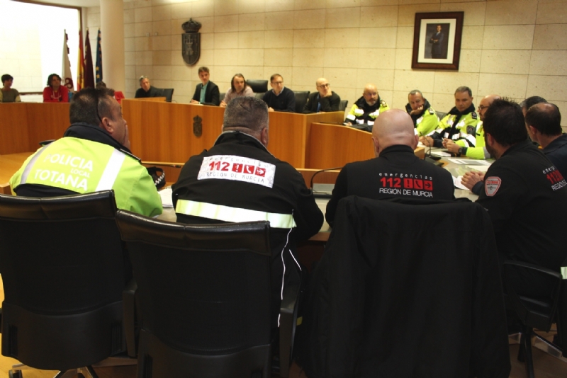 Celebran la Junta Local de Seguridad Ciudadana para coordinar el dispositivo de seguridad y emergencias de las romeras y las fiestas patronales de Santa Eulalia 2019