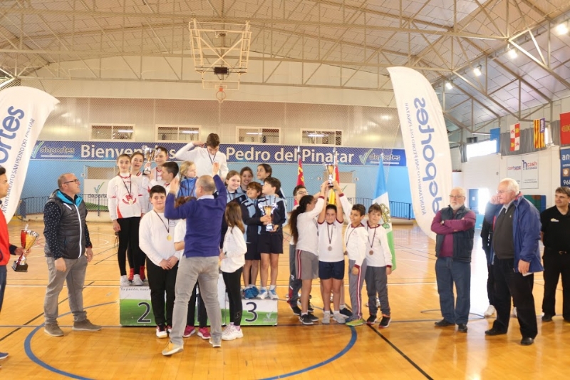 El Colegio Reina Sofa particip en la Final Regional de Bdminton de Deporte Escolar, consiguiendo un meritorio cuarto puesto en la categora alevn