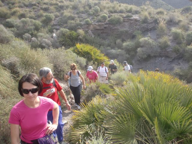 LA CONCEJALÍA DE DEPORTES ORGANIZÓ UNA RUTA DE SENDERISMO POR LA COSTA CARTAGENERA CON LA ASISTENCIA DE 23 PERSONAS