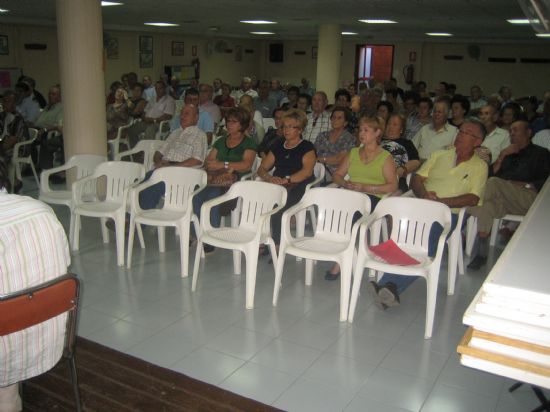 EL PRÓXIMO VIERNES 30 DE SEPTIEMBRE SE CELEBRA LA ASAMBLEA GENERAL DE SOCIOS DEL CENTRO MUNICIPAL DE PERSONAS MAYORES DE TOTANA TRAS LA QUE SE DESARROLLARÁ UNA CHOCOLATADA Y UNA CONVIVENCIA