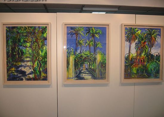 EL ALCALDE Y LA CONCEJAL DE CULTURA INAUGURAN LA EXPOSICIN DE 