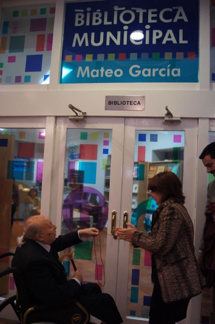 La biblioteca pública del Centro Social "La Cárcel" toma el nombre de "Mateo García" en homenaje al primer Cronista Oficial de la Ciudad de Totana