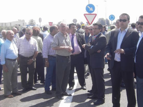 VALCRCEL INAUGURA LA VARIANTE NORTE DE TOTANA, UNA INFRAESTRUCTURA QUE BAJAR EL NIVEL DE CIRCULACIN POR EL CENTRO URBANO DE LA CIUDAD