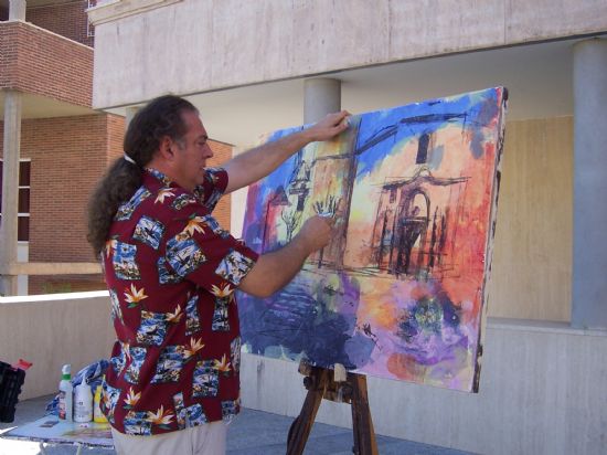 CULTURA ENTREGA LOS PREMIOS DOTADOS CON MS DE 4.500 EUROS A LOS GANADORES DEL III CERTAMEN NACIONAL DE PINTURA AL AIRE LIBRE RINCONES DE TOTANA 2008, QUE CONT CON LA PARTICIPACIN DE CERCA DE MEDIO CENTENAR DE ARTISTAS