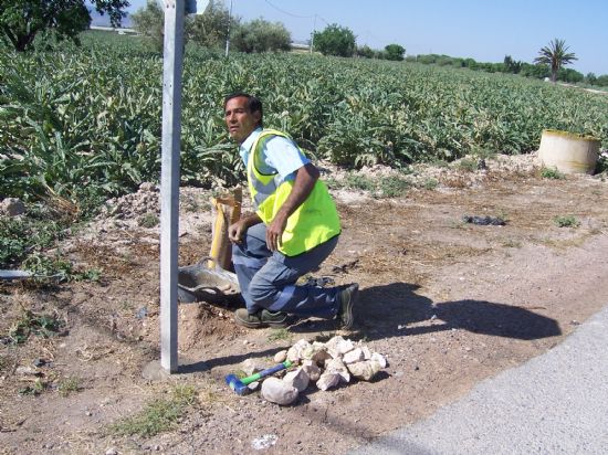 SE PONE EN MARCHA LA BRIGADA MUNICIPAL PARA EL ARREGLO, MANTENIMIENTO Y CONSERVACIN DE LA RED VIARIA DE CAMINOS RURALES DE LA LOCALIDAD