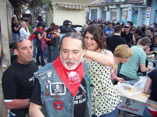 LA CONCEJAL DE CULTURA Y TURISMO RECIBE A LOS MS DE 2.000 MOTEROS, QUE PARTICIPARON EN LA XVI CONCENTRACIN DE MOTOS CUSTOM Y HARLEY DAVISON DE ALHAMA, DURANTE SU VISITA A LA CIUDAD DE TOTANA