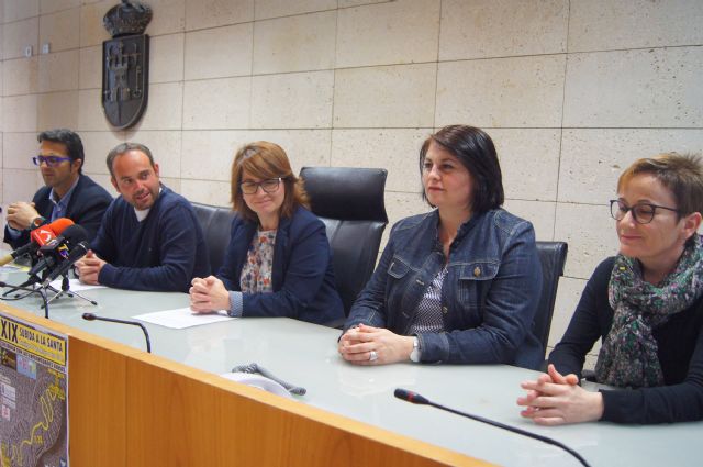 La XIX Subida a La Santa de Totana se celebrará el 17 de mayo, con un recorrido de 7,3 kilómetros, a beneficio de las asociaciones "AELIP" y "DGenes"
