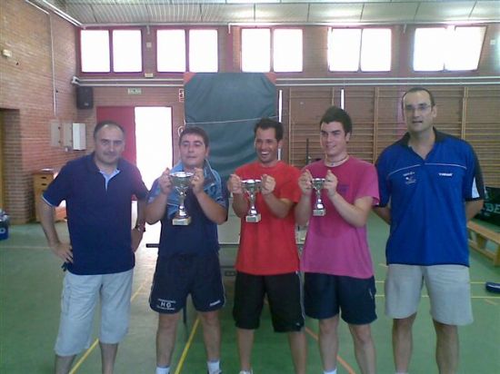 JOSÉ MULA SE PROCLAMA CAMPEÓN EN EL TORNEO LOCAL DE TENIS DE MESA "FIESTAS DE SANTIAGO", ORGANIZADO POR EL CLUB TOTANA TENIS DE MESA EN COLABORACIÓN CON LA CONCEJALÍA DE DEPORTES