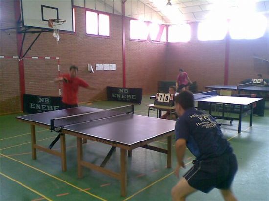 JOSÉ MULA SE PROCLAMA CAMPEÓN EN EL TORNEO LOCAL DE TENIS DE MESA "FIESTAS DE SANTIAGO", ORGANIZADO POR EL CLUB TOTANA TENIS DE MESA EN COLABORACIÓN CON LA CONCEJALÍA DE DEPORTES