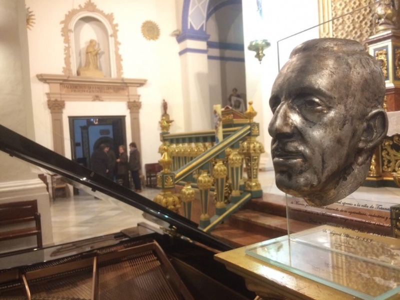 El concierto inaugural del  msico y compositor totanero Juan Miguel Murani arranca, con xtio, el programa de los actos del Centenario de la Ciudad de Totana (1918-2018)