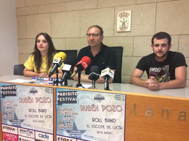 El "VI Padisito Festival" tendrá lugar los días 7 y 8 de julio en el auditorio del parque municipal "Marcos Ortiz" con un atractivo cartel de grupos musicales