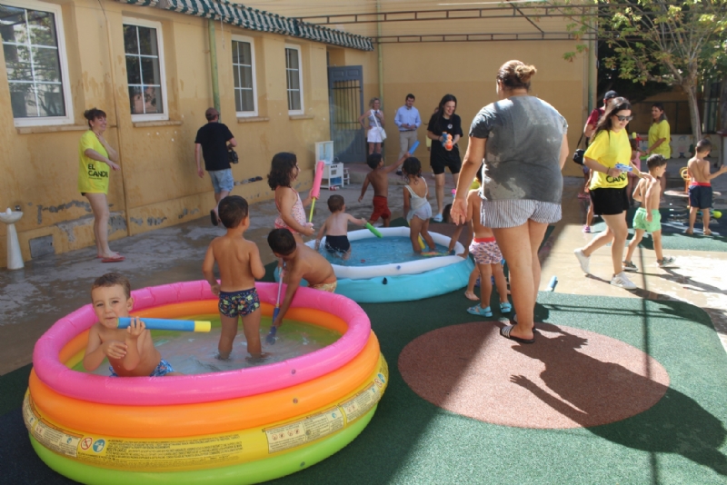 Más de 250 niños y niñas han participado hasta mediados de agosto en las Escuelas de Verano en los colegios La Cruz y Santiago