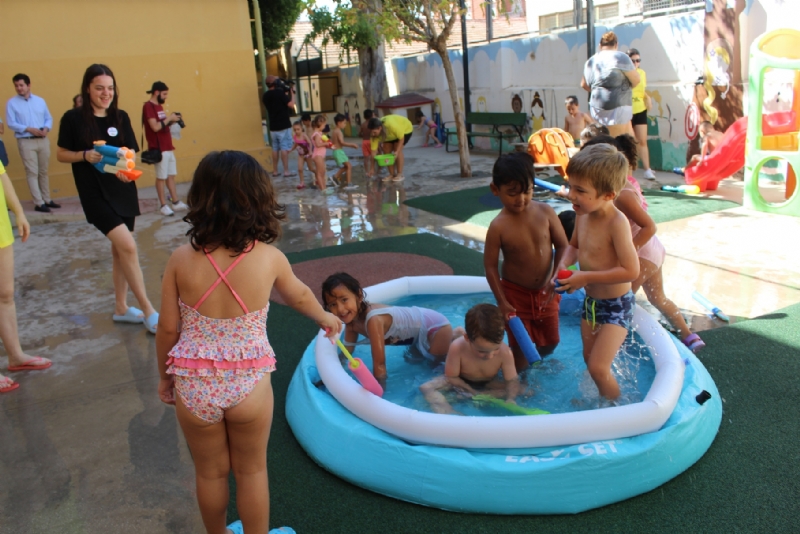 Ms de 250 nios y nias han participado hasta mediados de agosto en las Escuelas de Verano en los colegios La Cruz y Santiago