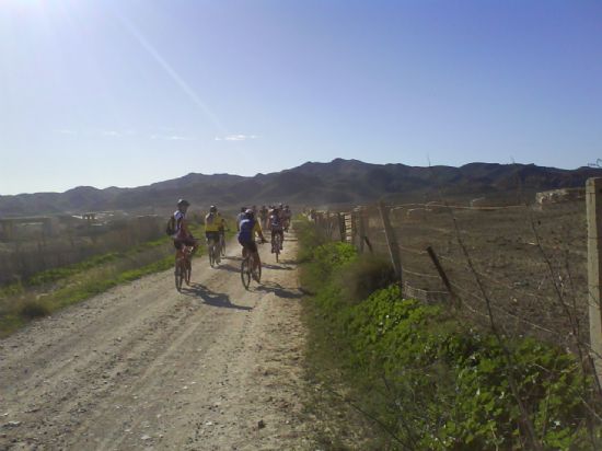 ARRANCA LA NUEVA TEMPORADA DE BICICLETA DE MONTAÑA, ORGANIZADA POR LA CONCEJALÍA DE DEPORTES, CON LA PARTICIPACIÓN DE MÁS DE TREINTA CICLISTAS