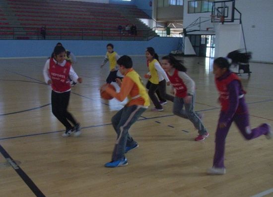 LA FASE LOCAL DE BALONCESTO ALEVÍN DE DEPORTE ESCOLAR, ORGANIZADA POR LA CONCEJALÍA DE DEPORTES, COMENZÓ EL PASADO VIERNES 25 DE ENERO, EN EL PABELLÓN DE DEPORTES 