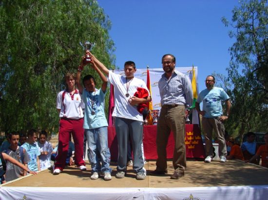 UN TOTAL DE 22 ESCOLARES TOTANA PARTICIPAN EN LA FINAL REGIONAL ESCOLAR DE ORIENTACIN, QUE TUVO LUGAR EN SANTOMERA, CON LOS COLEGIOS TIERNO GALVN Y REINA SOFA COMO PROTAGONISTAS