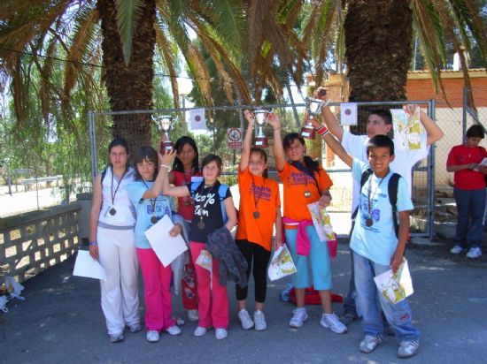 UN TOTAL DE 22 ESCOLARES TOTANA PARTICIPAN EN LA FINAL REGIONAL ESCOLAR DE ORIENTACIN, QUE TUVO LUGAR EN SANTOMERA, CON LOS COLEGIOS TIERNO GALVN Y REINA SOFA COMO PROTAGONISTAS