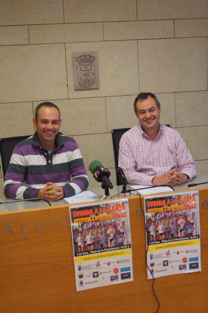 LA XVII SUBIDA A LA SANTA DE TOTANA SE CELEBRARÁ EL SÁBADO 11 DE MAYO, A PARTIR DE LAS 19:30 HORAS, CON SALIDA EN LA PLAZA DE LA CONSTITUCIÓN